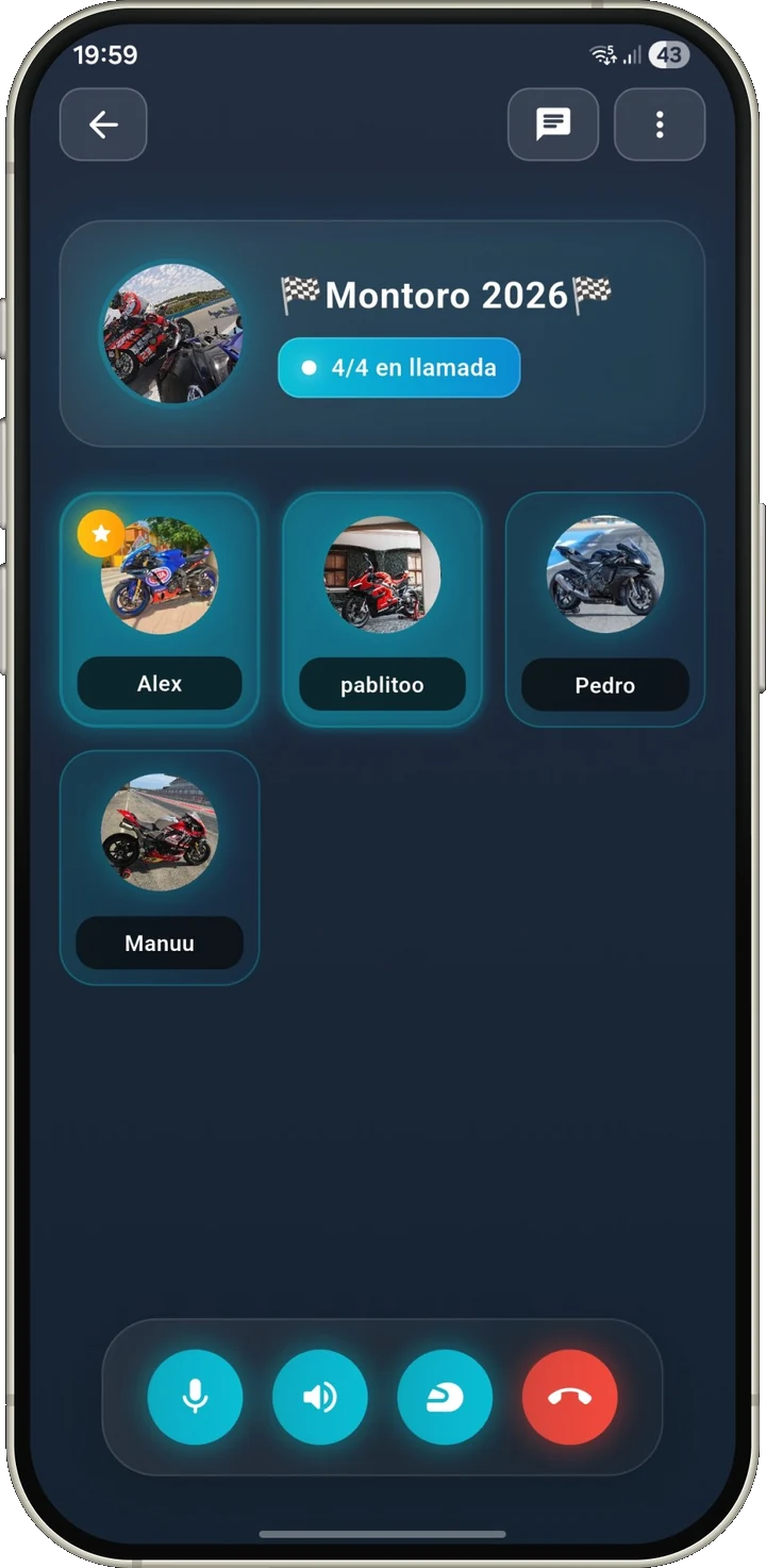Llamada Intermoto